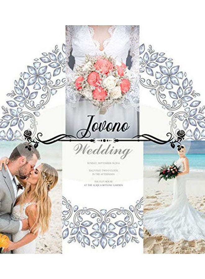 نيبمينينت ربطة رأس للعرائس فضي / شفاف 15.8بوصة - Image 4