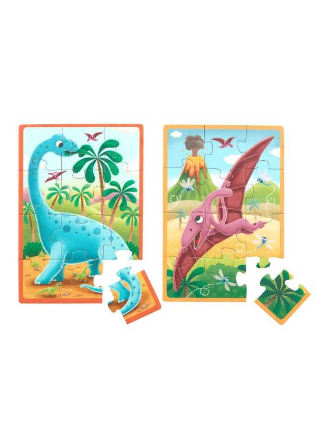 B. Toys - B. toys Puzzle - 4x12 - Dino - Image 1