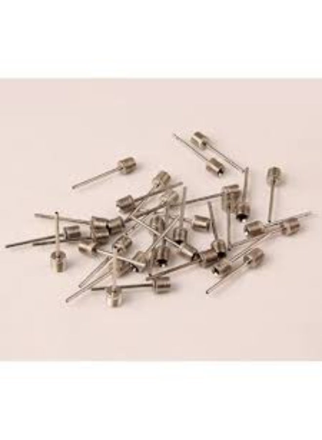 20 Pieces Sports Inflating Needle Pin Nozzle Football Basketball Ball Air Pump 20 x 10 x 20cm - Image 1