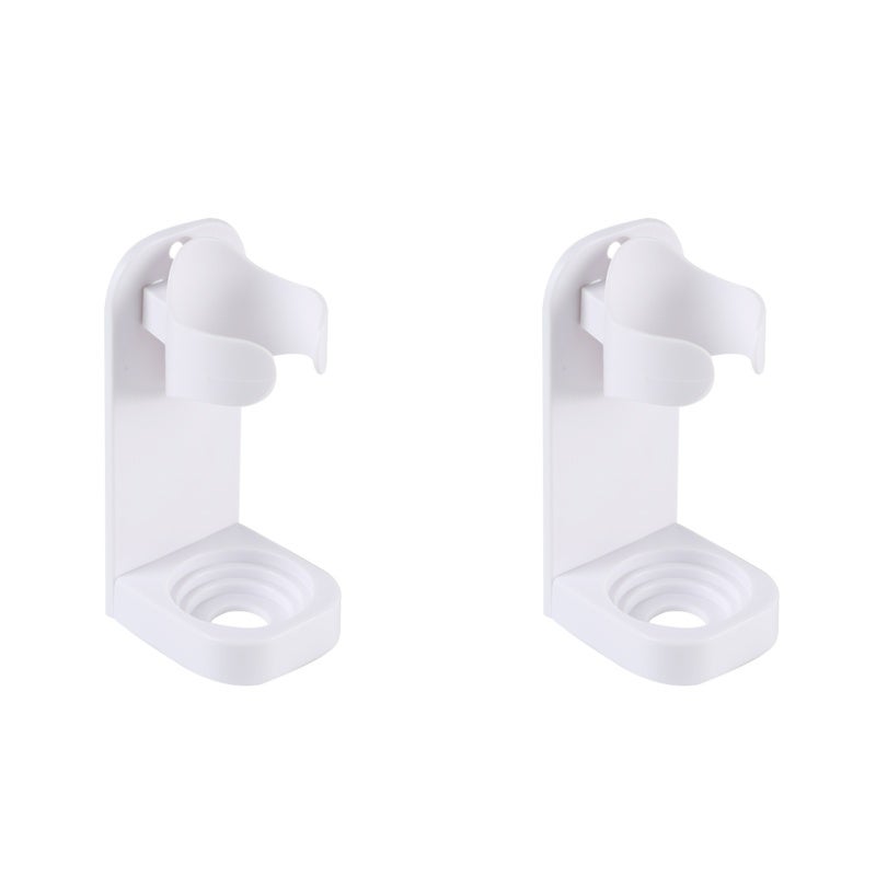 Electric Toothbrush Holder Wall-Mounted No-Drilling Suction Cup Base - Compact Sturdy Bathroom Organizer for Small Spaces - Image 1
