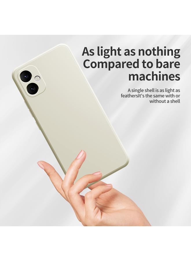 اس-توب جراب لهاتف Samsung Galaxy A05 مصنوع من السيليكون السائل المقلد - Image 3