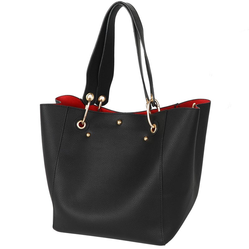 sqlp Large Work Tote Bag for Women Designer Purses and Handbags Big Bucket bags Ladies Travel Crossbody Purse Black - Image 3