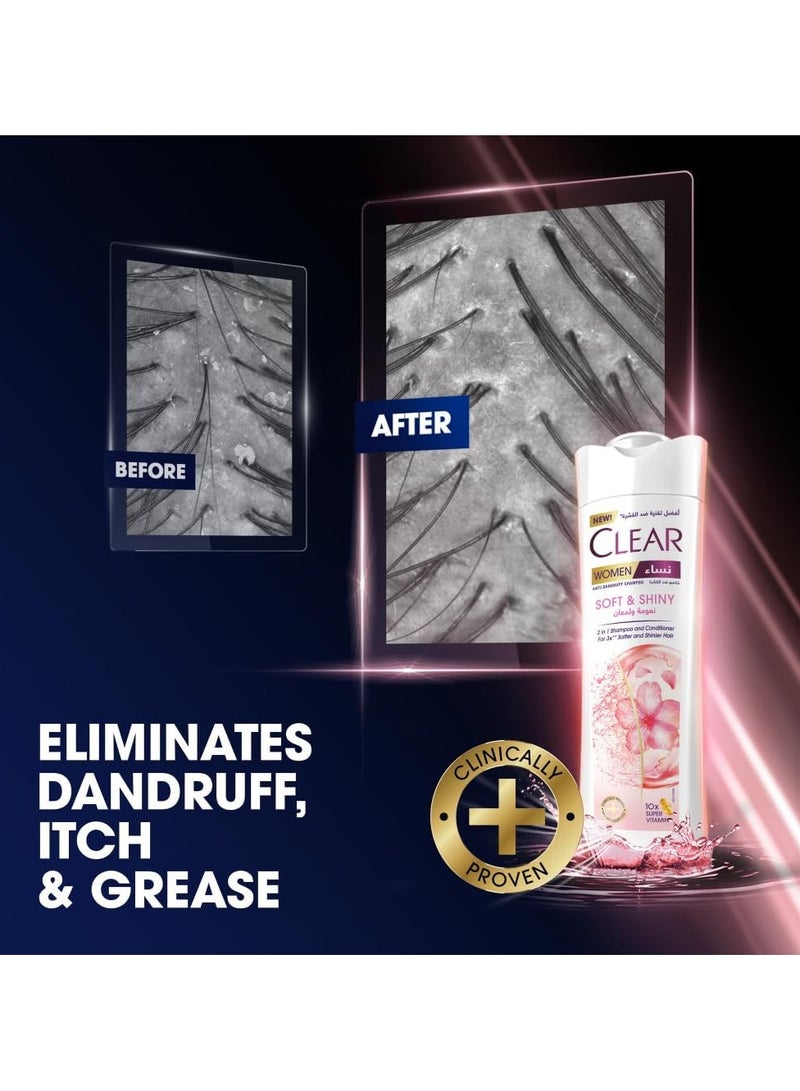 CLEAR Womens Shampoo + conditioner Anti Dandruff - 200ml - Image 5