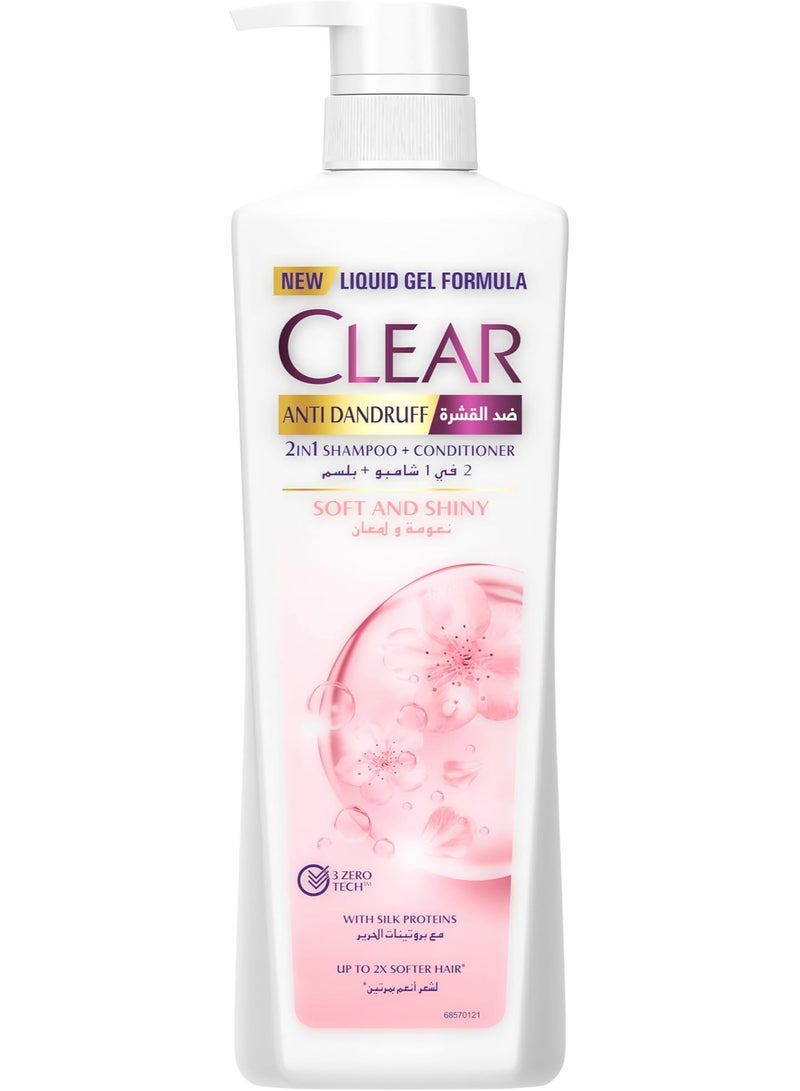 CLEAR Womens Shampoo + conditioner Anti Dandruff - 200ml - Image 2