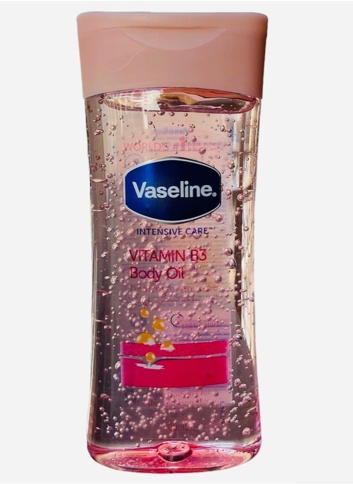 Vaseline Intensive Care Vitamin B3 Body Oil 200ml  - Image 2