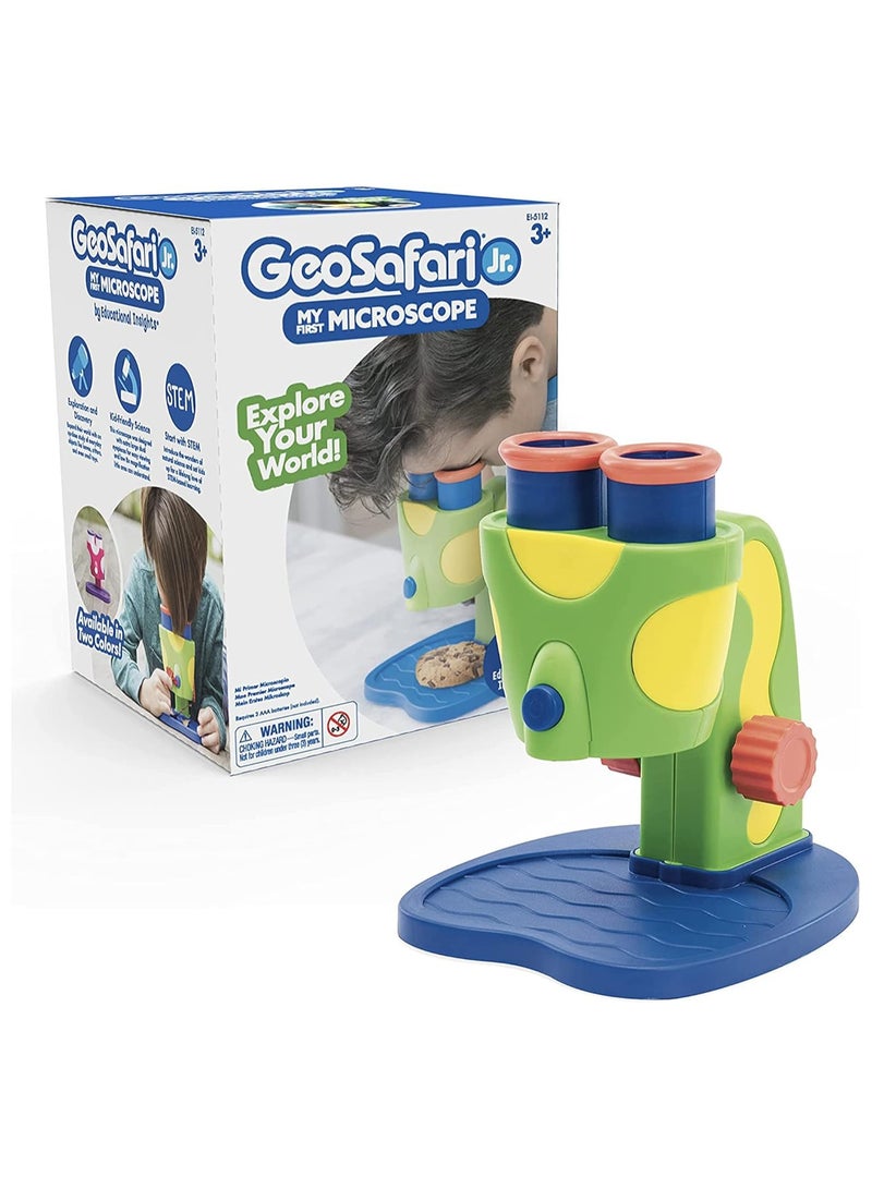 Learning Resources GeoSafari Jr. My First Kids Microscope Toy, Preschool Science, STEM Toy, Gift for Boys & Girls, Ages 3+ - Image 1