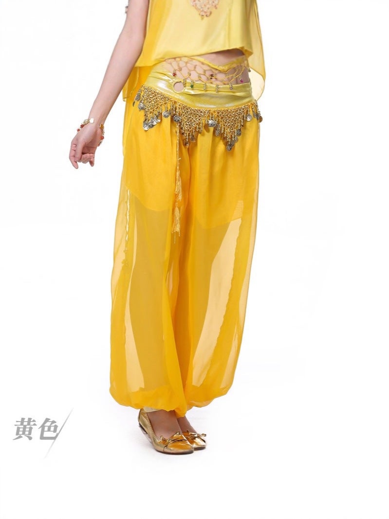 Loquat Dancer Hoop Lantern Pants Belly Dance Performance Dance Pants Belly Dance Pants - Image 3