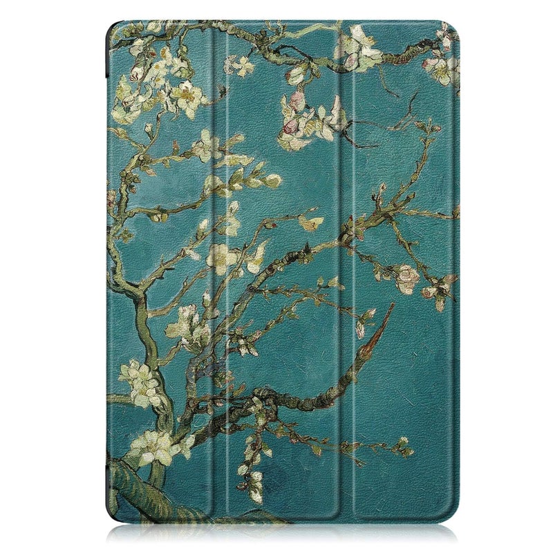 ProElite Cover for Samsung Galaxy Tab S10 Lite 10.9"/ Tab S9 FE 10.9 inch/Tab S10 FE/Tab S9 11" Cover, Soft Flexible Flip Case Cover with S Pen Holder, Auto Sleep Wake, [Recoil Series] - Flowers - Image 3