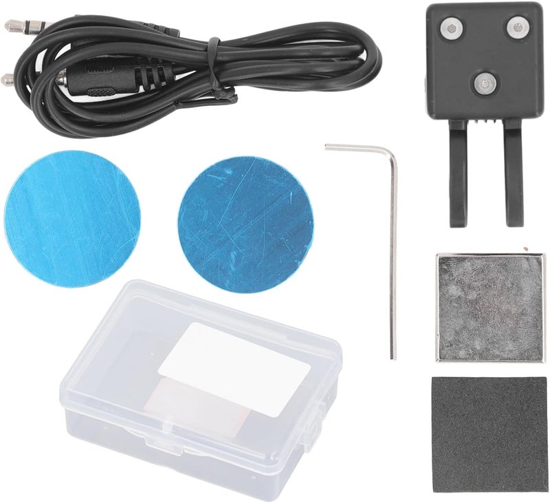 مجموعة مفاتيح رمز مورس من فوسا (Fosa Morse Code Key Kit)، مفتاح للتلغراف بنظام CW، مفتاح رمز مورس أوتوماتيكي بمجدافين مزدوجين، مزود بقاعدة مغناطيسية، سهل التركيب. - Image 5