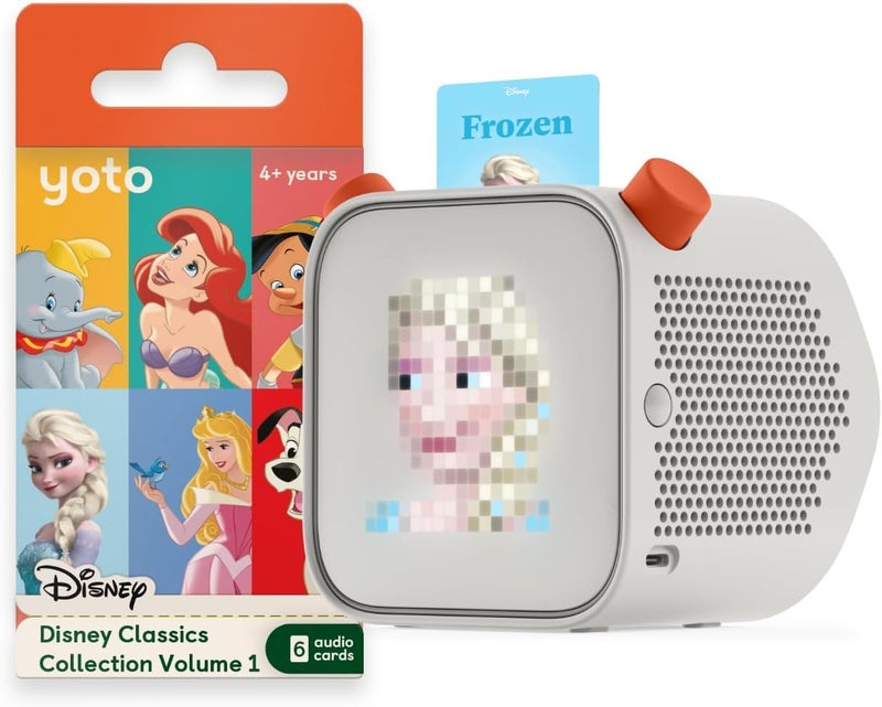 Yoto Player 3rd Gen Disney Classics Bundle Kids Bluetooth Audio Speaker Allin1 ScreenFree Device Plays Stories Music Podcasts Radio White Noise Thermometer Nightlight Oktowake Alarm Clock - Image 2