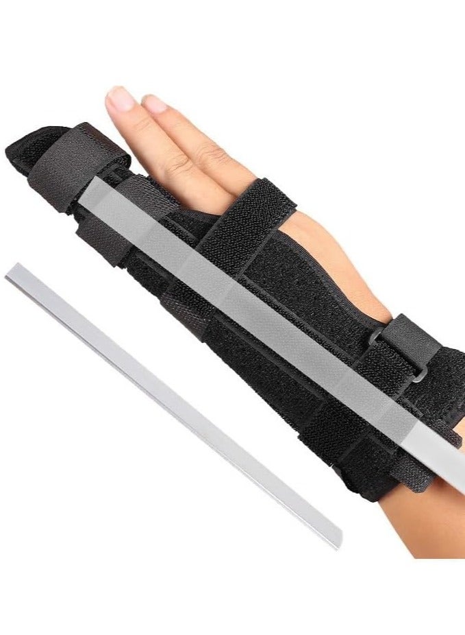 Generic Boxer Finger Splint and pinky Splint Support for Trigger Finger boxer's Fracture Finger Fracture Tendonitis Metacarpal Fracture Sprains Fits Both Left and Right HandM Size - Image 4