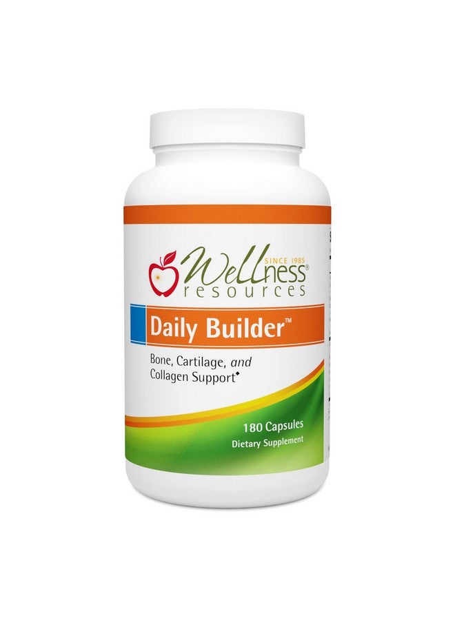 Wellness Resources Daily Builder with Coral Calcium, MCHC, Boron, Vitamin D - 180 Capsules - Image 1