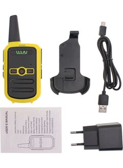 Angel Of Life Wln KD-C51 3-5 Km 16 Channel Single Radio Yellow Case Charger Included  - Image 3