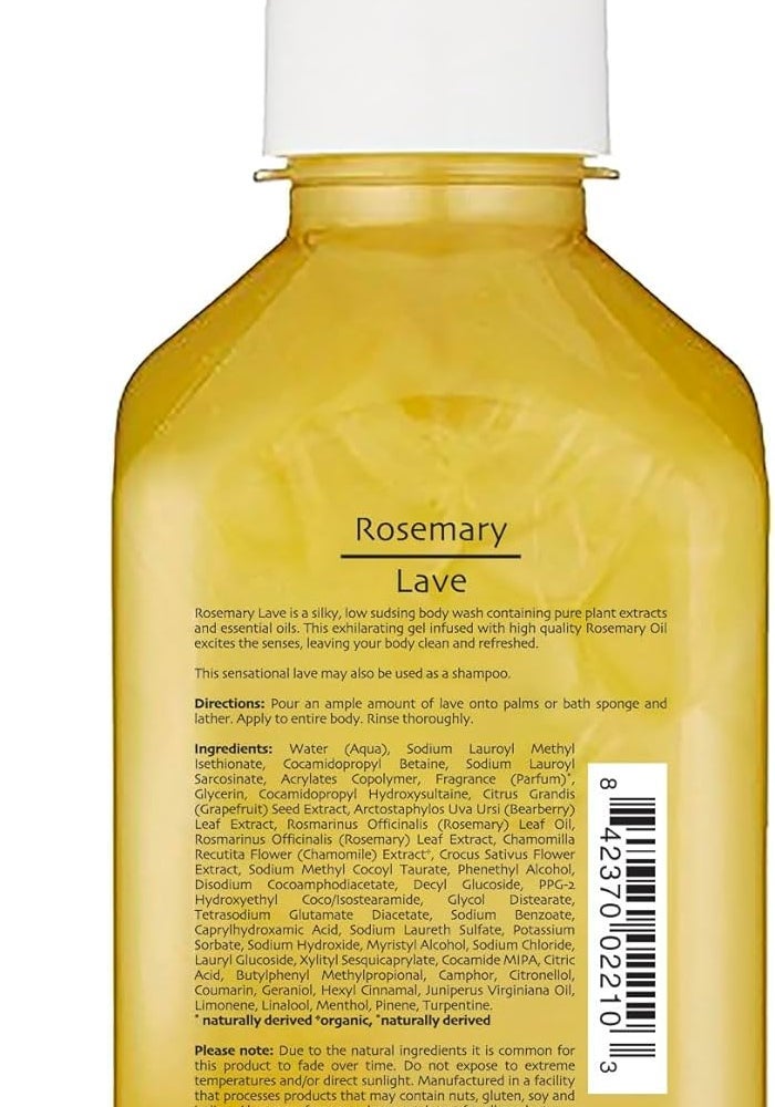 Epicuren Rosemary Lave Body Wash - 16oz (500ml) with Pure Plant Extracts - Image 2