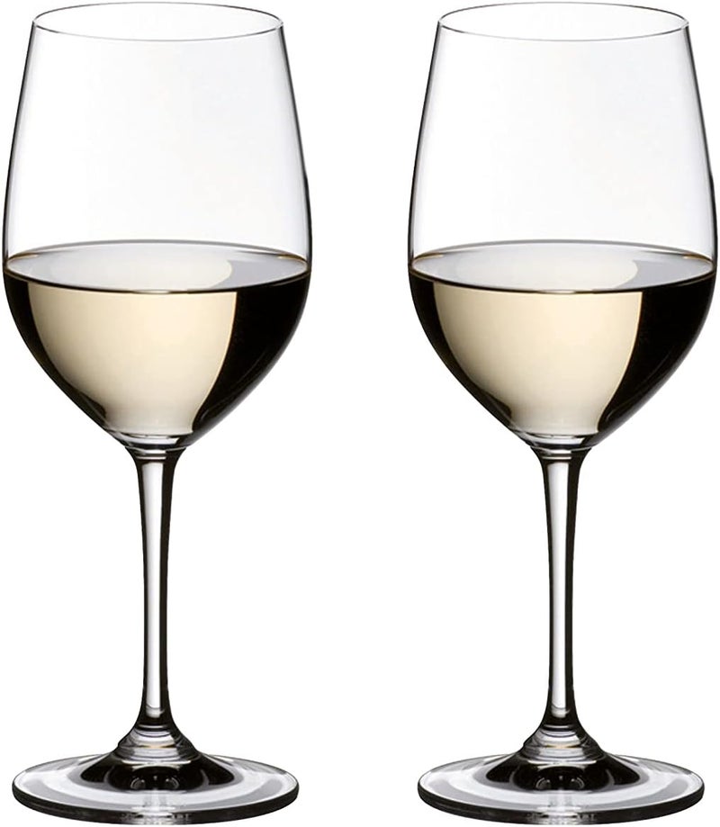 Riedel VINUM Viognier/Chardonnay Glasses, Set of 2 - Clear - Image 1