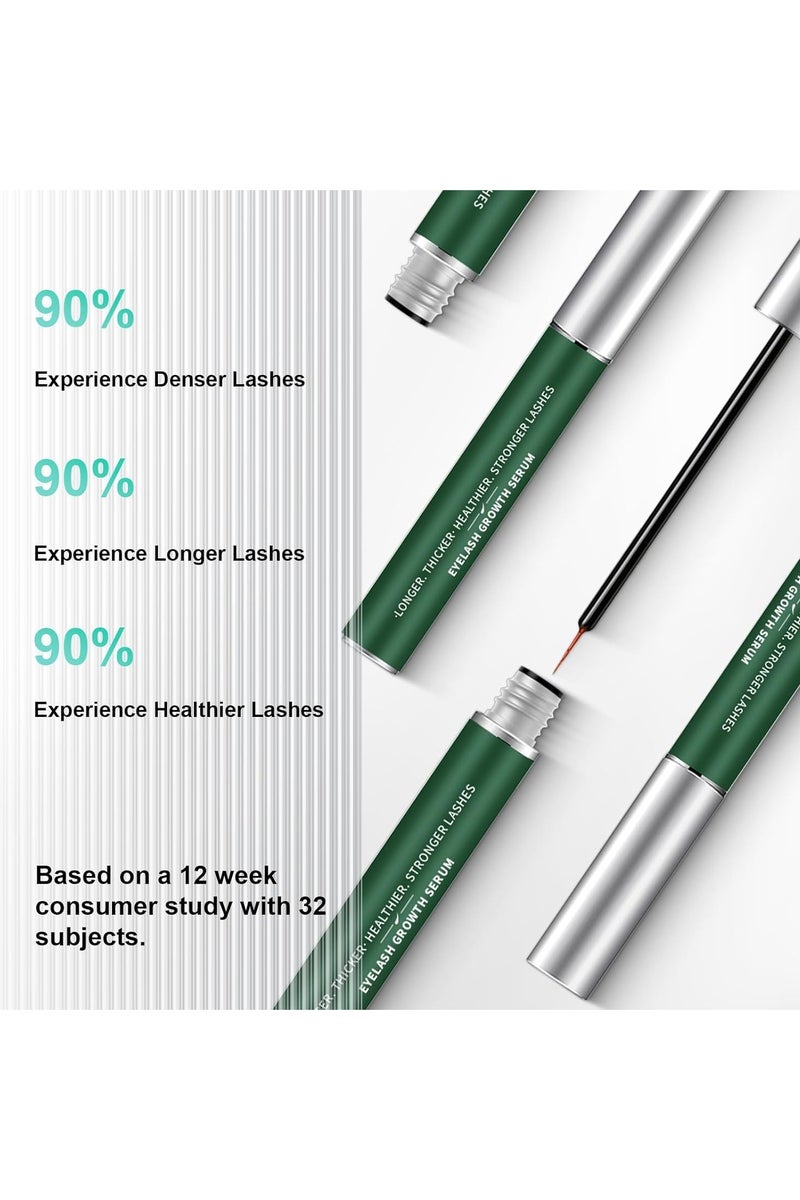 iBealee Lash-Serum, Promotes Longer-Looking Lashes & Brows, Lash Enhancing Serum With Natural Formula Vegan & Cruelty A Escolha 8ML-HY - Image 5