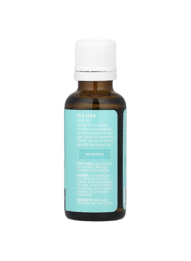 Jason Natural Jason Natural, Tea Tree Skin Oil, 1 fl oz (30 ml)  - Image 2
