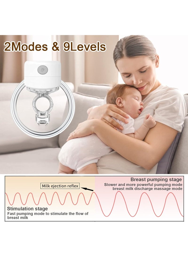 ALIVINGHOME Hands Free Wearable Electric Breast Single Pump - Image 3