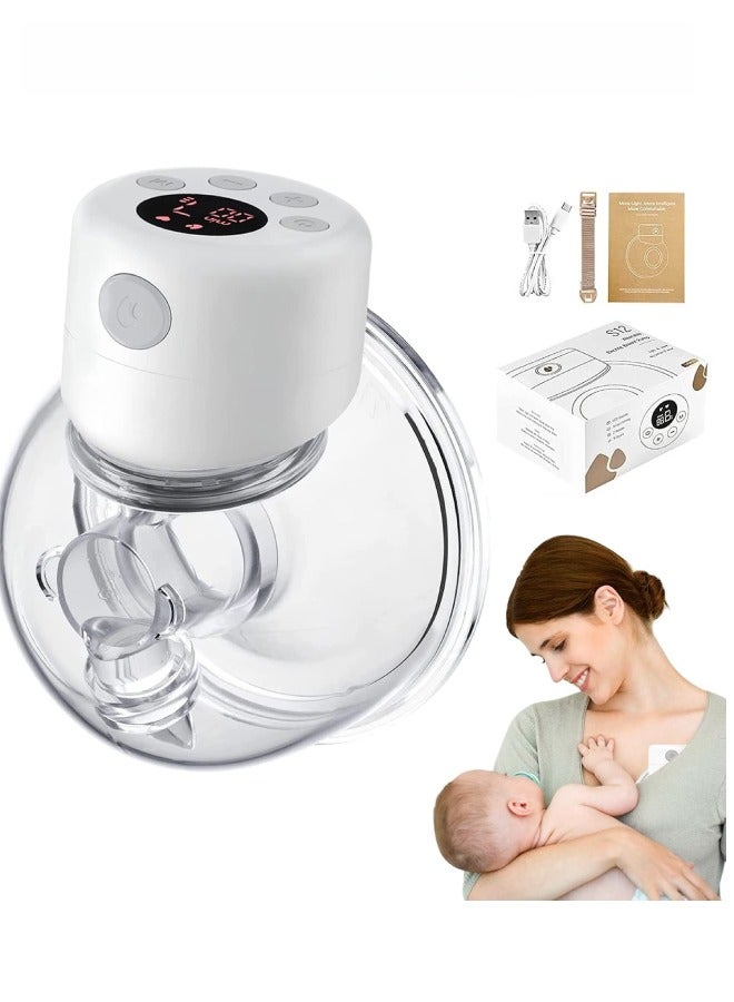 ALIVINGHOME Hands Free Wearable Electric Breast Single Pump - Image 1