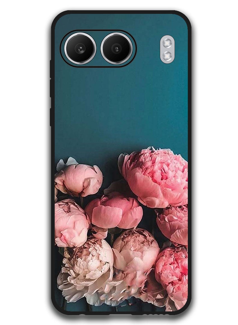 Theodor Protective Case Anti Scratch Shock Proof Bumper Cover For OnePlus Nord 4 Flowers - Image 1