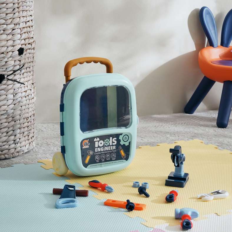 Pan Home Little Engineer maintenance Tools Set -Blue