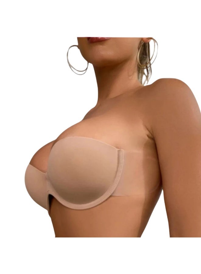 Self-Adhesive Invisible Bush-Up Bra With Transparent Adhesive Tape - Image 2