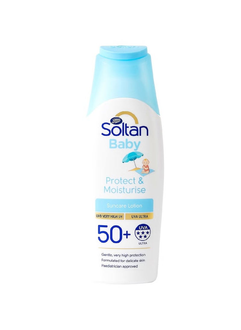Soltan Baby Protect & Moisturise Suncare Lotion SPF50+ (200ml) - Image 1