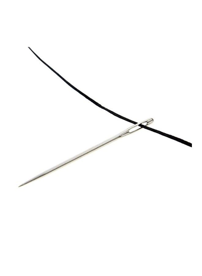 Loquat Leather Sewing Waxed Thread Black 260meter - Image 4