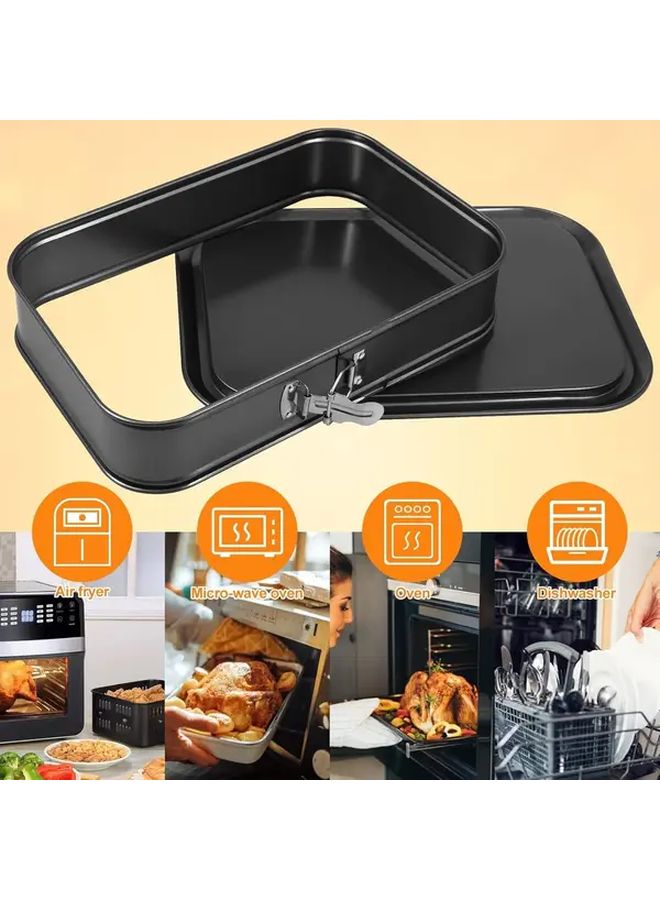 Large 14x9.5 Inch Carbon Steel Nonstick Cake Pan Oven Safe Rectangular Baking Tray - Image 4
