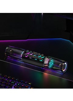 SOAIY Game Computer Speaker Gaming Audio Desktop Bluetooth High Power Subwoofer  - Image 2