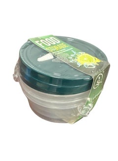 Spaceshoop Plastic Small Round Box, Set Of 3 Pieces  - Image 1