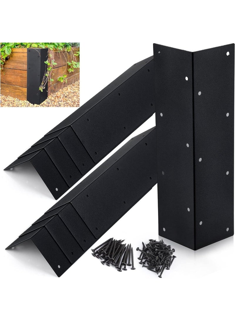 general Metal heightening garden bed corner bracket is suitable for vegetable flowerpot garden - Image 1