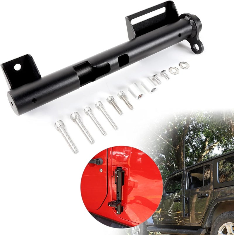JeCar Flag Mount and CB Radio Antenna Bracket for Jeep Wrangler & Gladiator - Image 1
