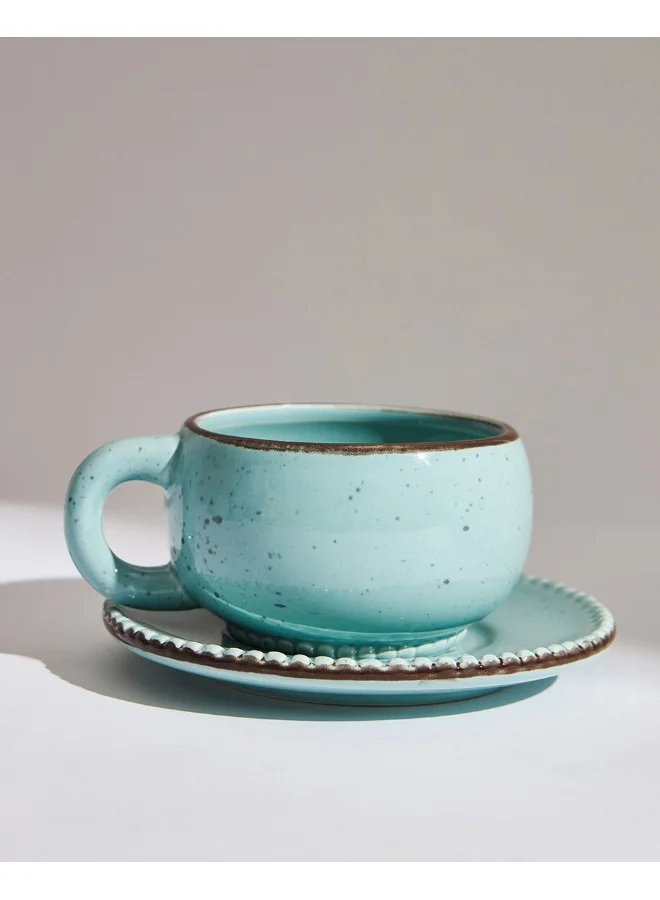 Chumbak Flora Bird Cup & Saucer Set