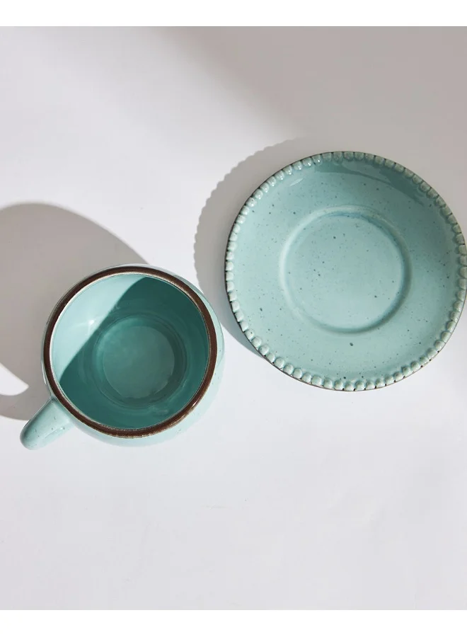 Chumbak Flora Bird Cup & Saucer Set