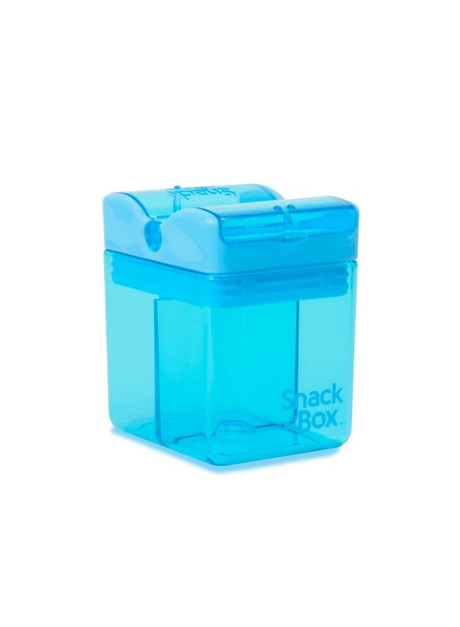 Precidio Design Snack in the Box NEW Little Finger-Friendly Eco-Friendly Reusable Snack Container (Blue) 1001BL - Image 1
