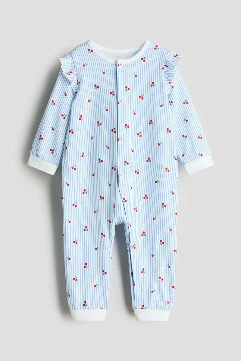 H&M Patterned sleepsuit