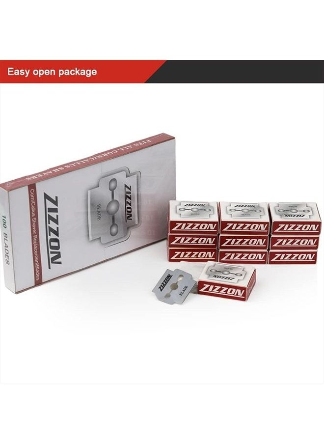 ZIZZON - Callus Shaver Replacement Blades 100 Count - Image 1