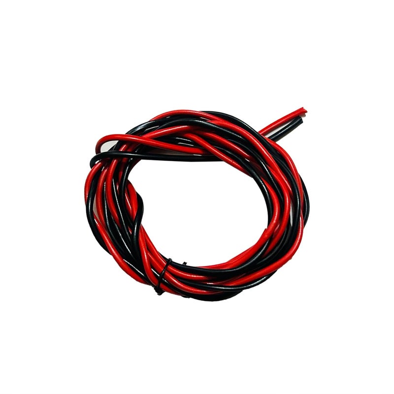 Vincentvolt Made in India 5 Meter Red and Black PVC Insulated Copper wire - Image 2