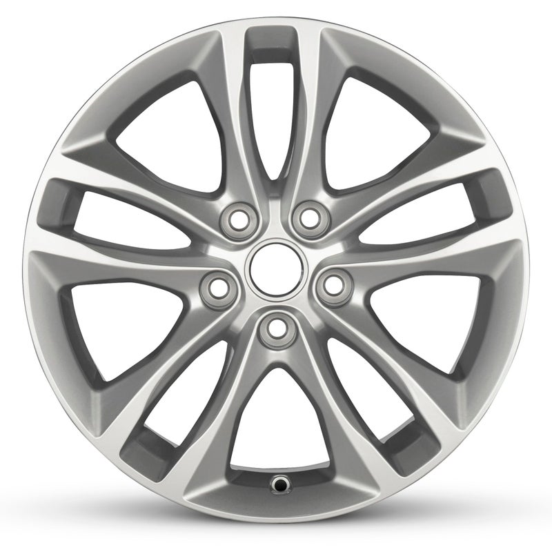 Generic Road Ready Wheels For 2016-2018 Chevrolet Malibu 17 Inch Painted Silver Rim - OE Direct Replacement - Car  - Image 1