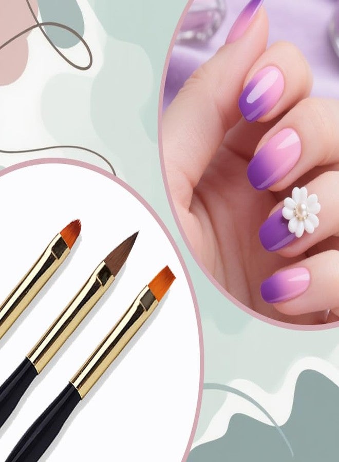 FULINJOY Nail Dotting Tools 8 Pcs Kit - 5PCS Nail Dotting Pens with 3 PCS Nail Painting Brushes, Double Ended Brush and Dotting Tool Kit, Nail Art Design Tools - Image 5