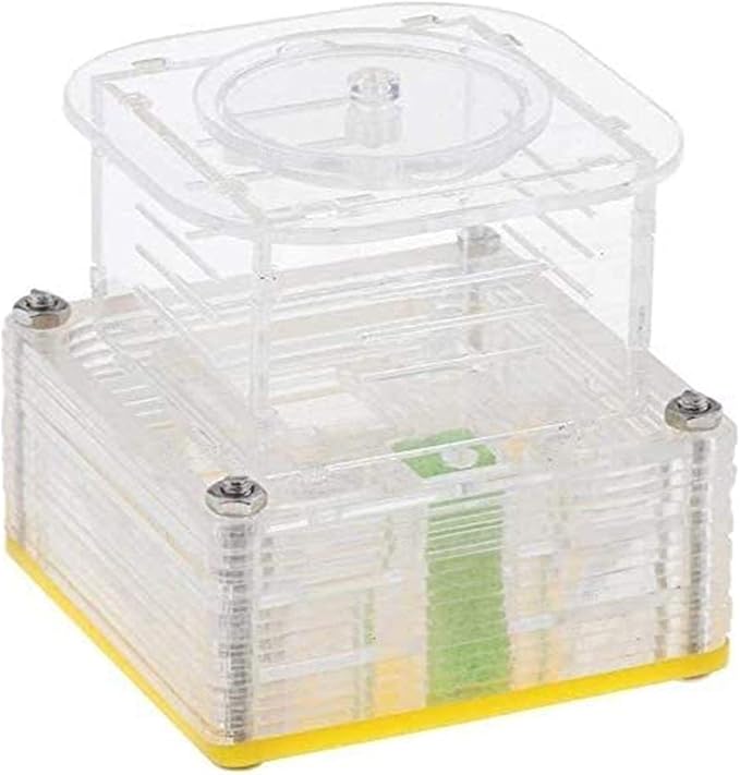 Small Ant Farm Castle Terrarium Watch Ants Dig Tunnels Nursery Feeding Box - Image 1