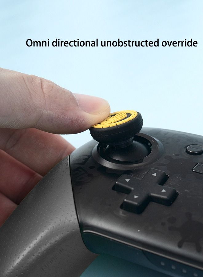 4PCS Switch Thumb Grip Caps for The Legend of Zelda: Tears of The Kingdom, Soft Silicone Joystick Cover Compatible with Nintendo Switch/Switch OLED/Switch lite /Sony PS5/ PS4/ XBOX  - Image 5