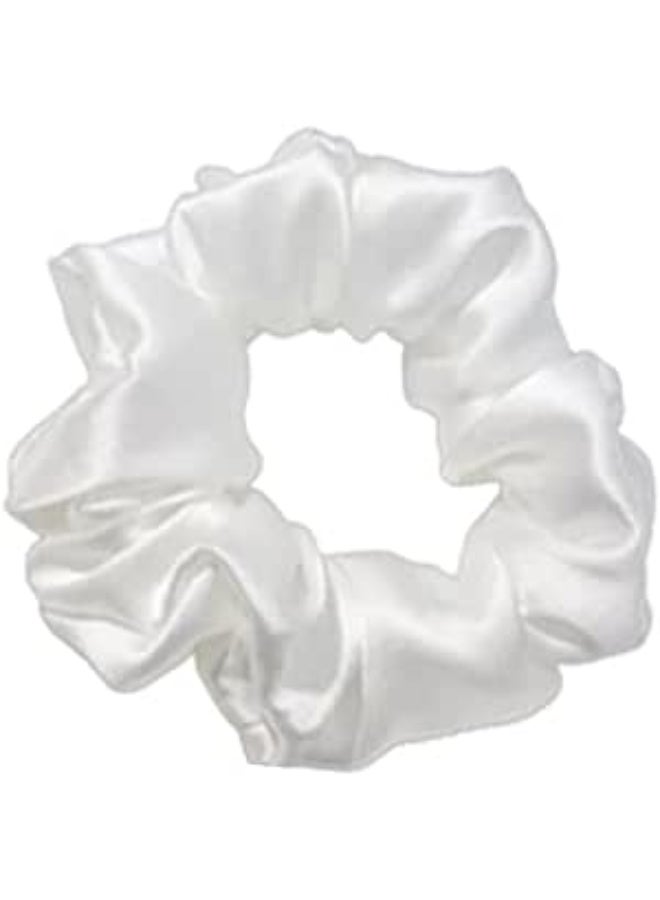 Piece Elegance Satin Night Pillowcase A piece of luxury and softness Elegant Satin Pillowcase for Curly Hair with White Satin Hair Tie - Image 2