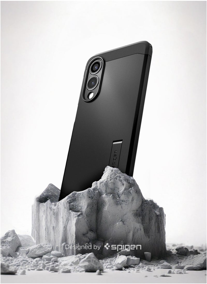 Spigen - Tough Armor MagFit AI for Samsung Galaxy S25 EDGE Case Cover with MagSafe - Black - Image 1