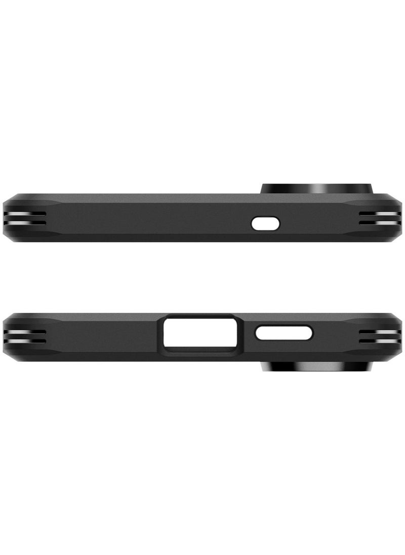 Spigen - Tough Armor MagFit AI for Samsung Galaxy S25 EDGE Case Cover with MagSafe - Black - Image 1