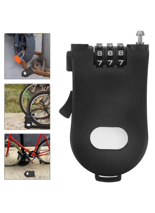 Motorcycle, Wheel and Wheel Safety Lock  - Image 2