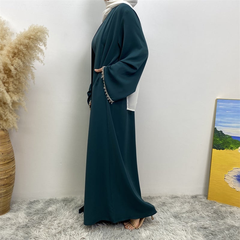 monica fashion Sleeveless Dress & Cardigan Set - Elegant Commuter Style - Image 4