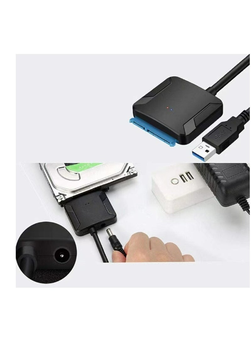 SATA To USB 3.0 Adapter Cable External Hard Drive Adapter Convert Support 2.5 3.5 SSD HDD Data Transfer - Image 3