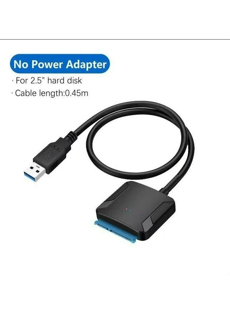 SATA To USB 3.0 Adapter Cable External Hard Drive Adapter Convert Support 2.5 3.5 SSD HDD Data Transfer - Image 4